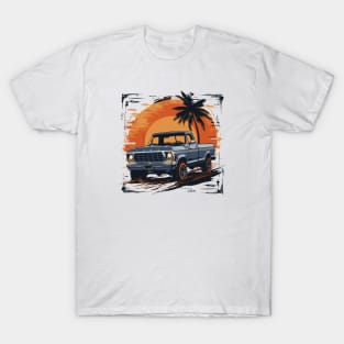 Ford Truck Vintage Highboy Design T-Shirt